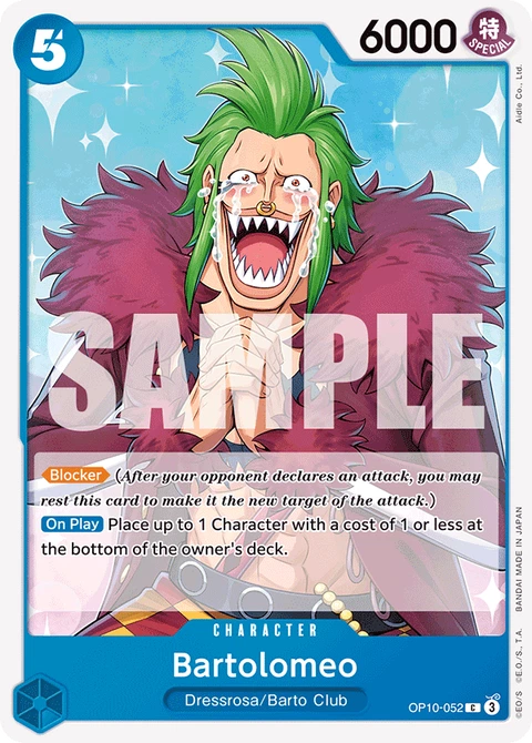 Bartolomeo - One Piece Card Game card