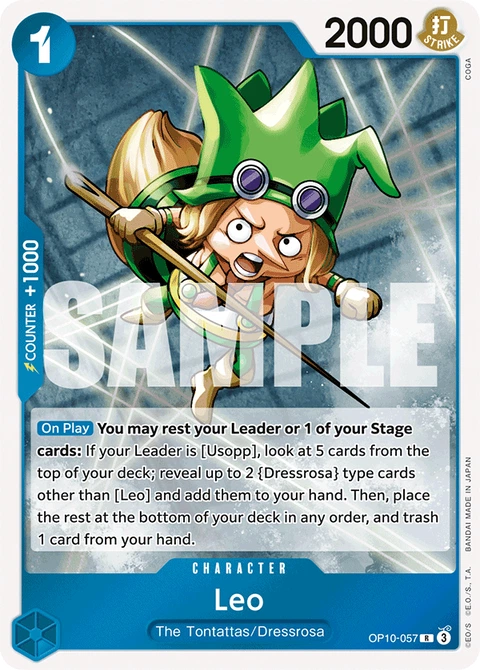 Leo - One Piece Card Game card