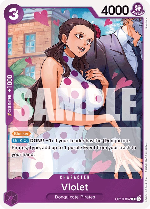 Violet - One Piece Card Game card