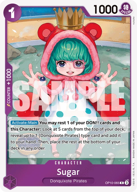 Sugar - One Piece Card Game card