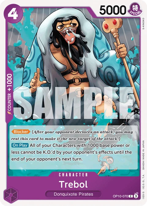 Trebol - One Piece Card Game card