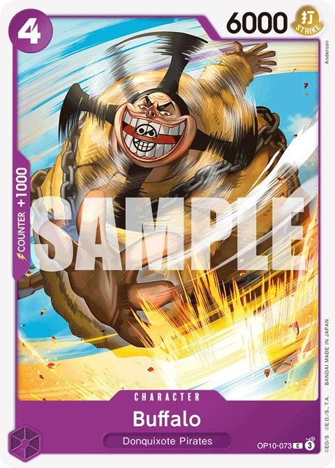 Buffalo - One Piece Card Game card