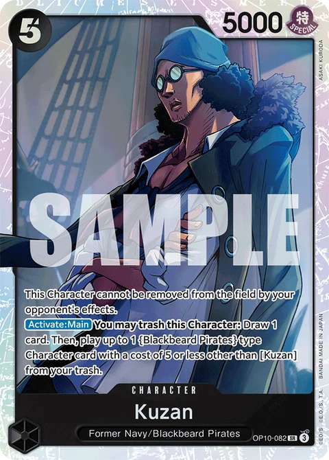 Kuzan - One Piece Card Game card