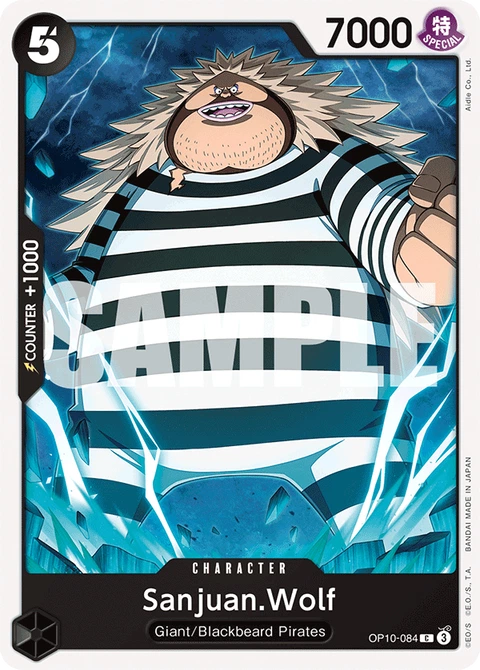 Sanjuan.Wolf - One Piece Card Game card