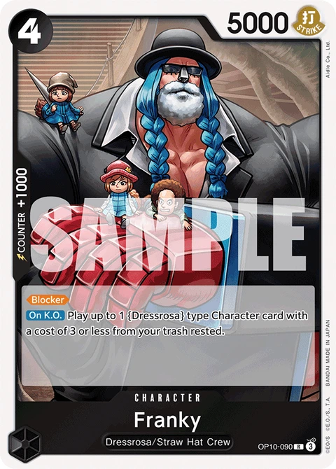 Franky - One Piece Card Game card