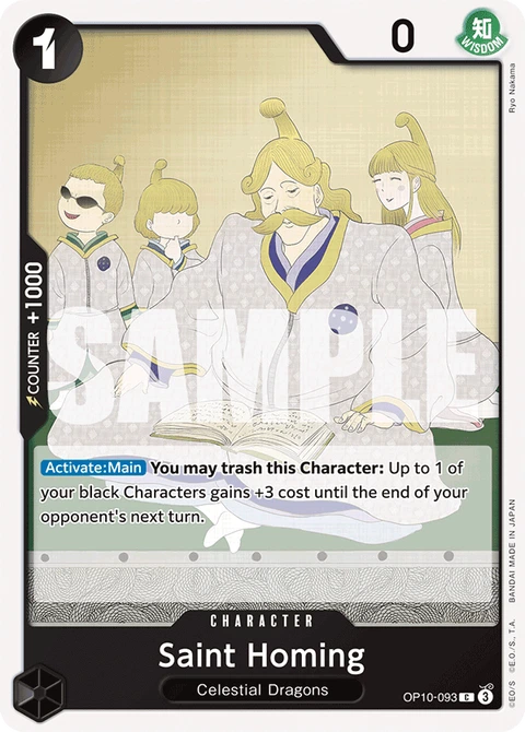 Saint Homing - One Piece Card Game card