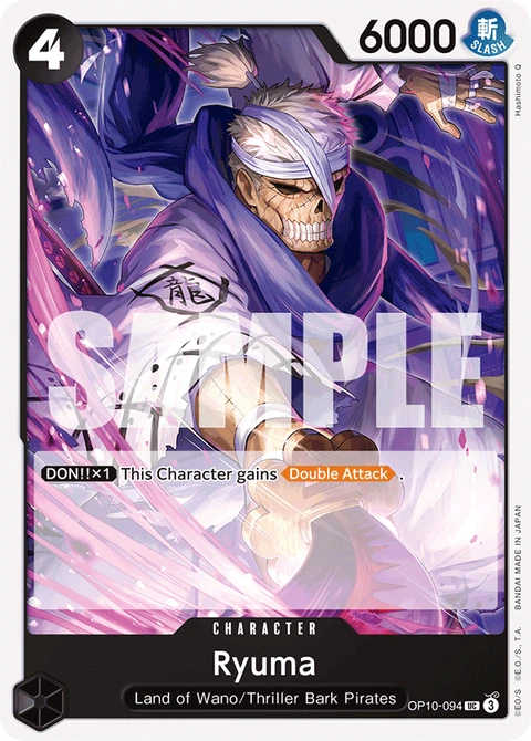 Ryuma - One Piece Card Game card