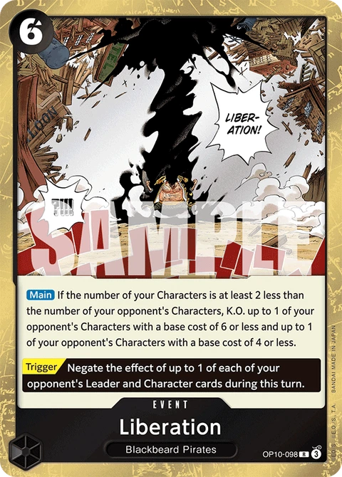 Liberation - One Piece Card Game card