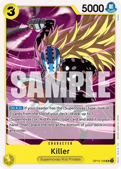 Killer - One Piece Card Game card