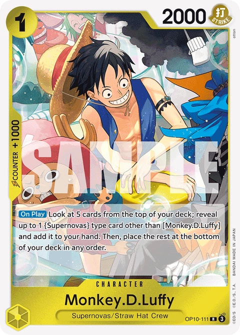 Monkey.D.Luffy - One Piece Card Game card