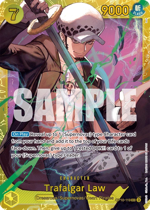 Trafalgar Law - One Piece Card Game card