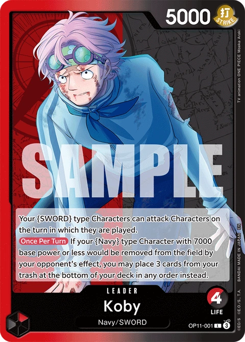 Koby - One Piece Card Game card