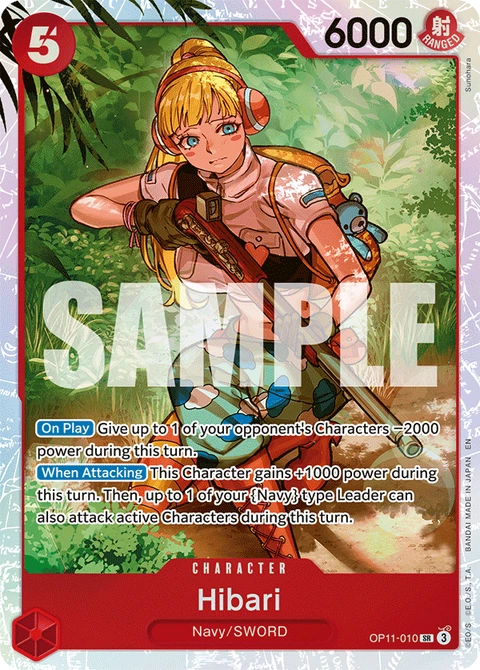 Hibari - One Piece Card Game card