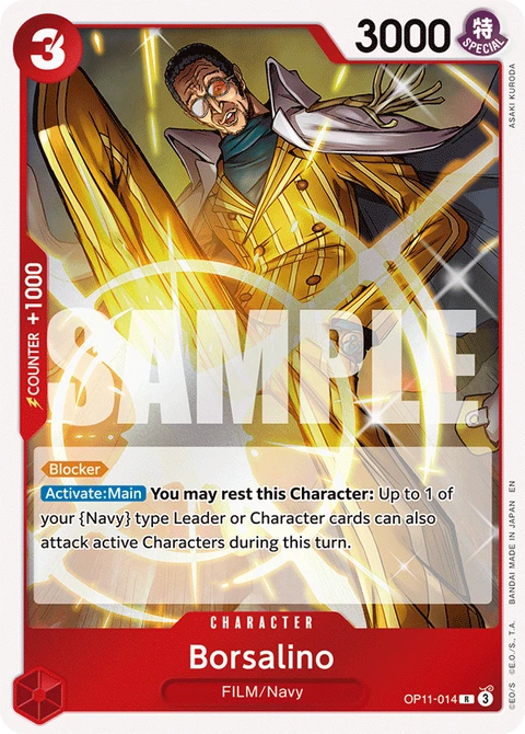 Borsalino - One Piece Card Game card