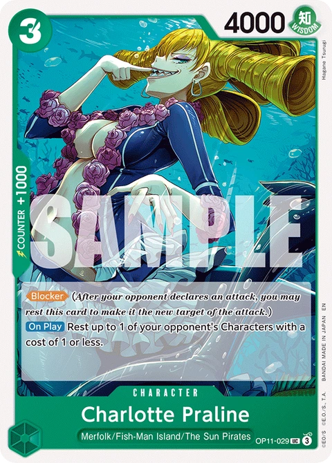 Charlotte Praline - One Piece Card Game card