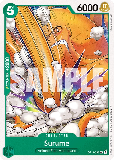 Surume - One Piece Card Game card