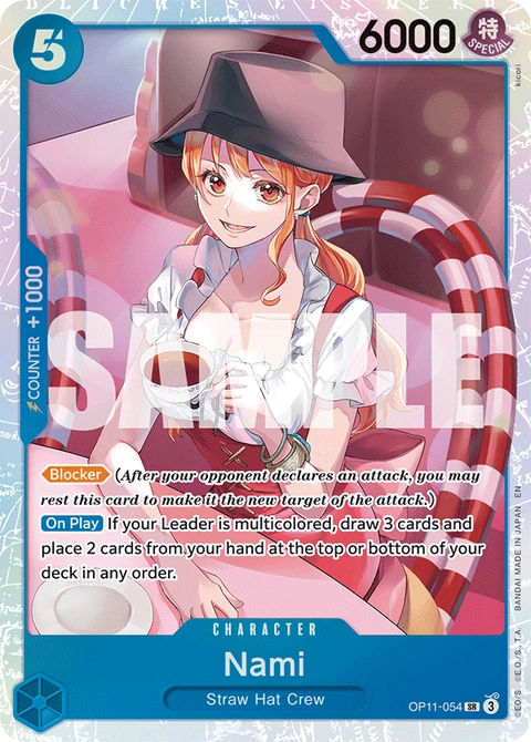 Nami - One Piece Card Game card