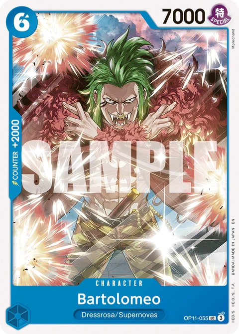 Bartolomeo - One Piece Card Game card