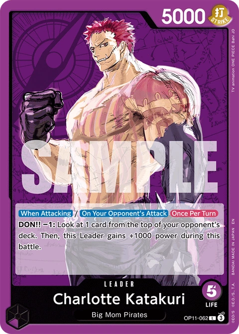 Charlotte Katakuri, One Piece Card Game Leader