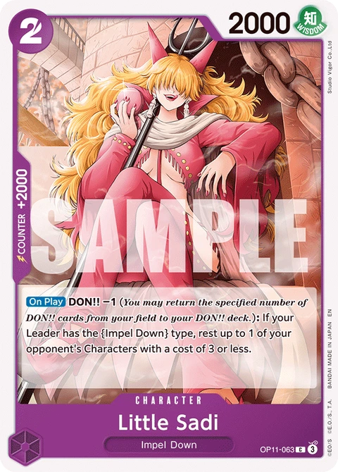 Little Sadi - One Piece Card Game card