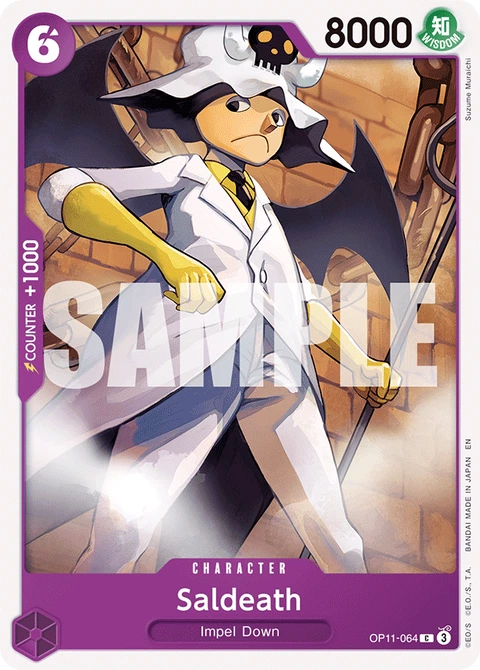 Saldeath - One Piece Card Game card