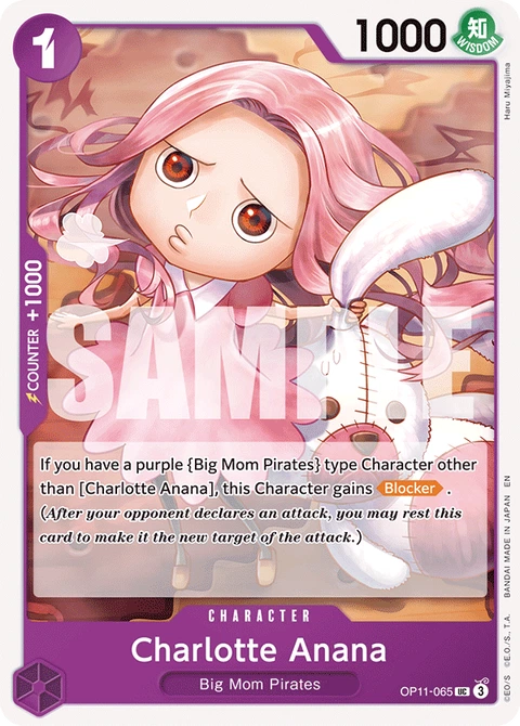 Charlotte Anana - One Piece Card Game card