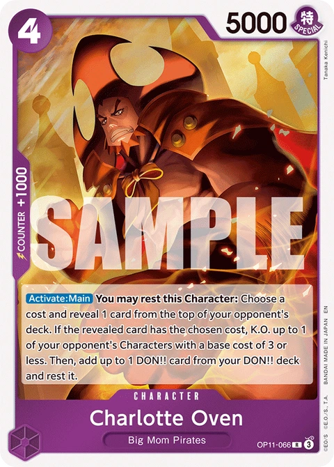 Charlotte Oven - One Piece Card Game card