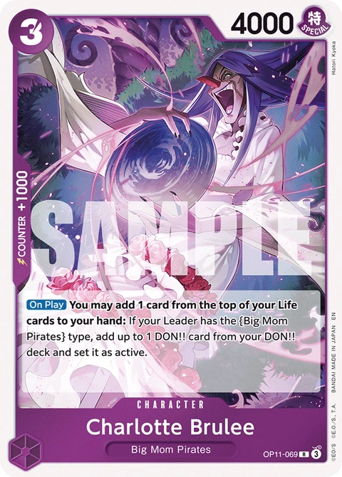Charlotte Brulee - One Piece Card Game card