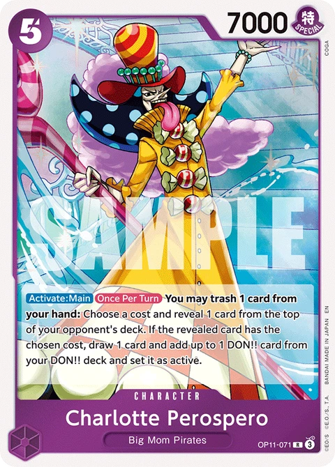 Charlotte Perospero - One Piece Card Game card