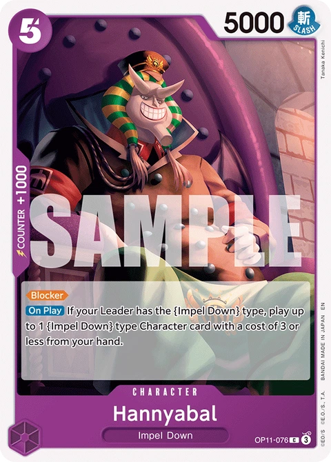 Hannyabal - One Piece Card Game card