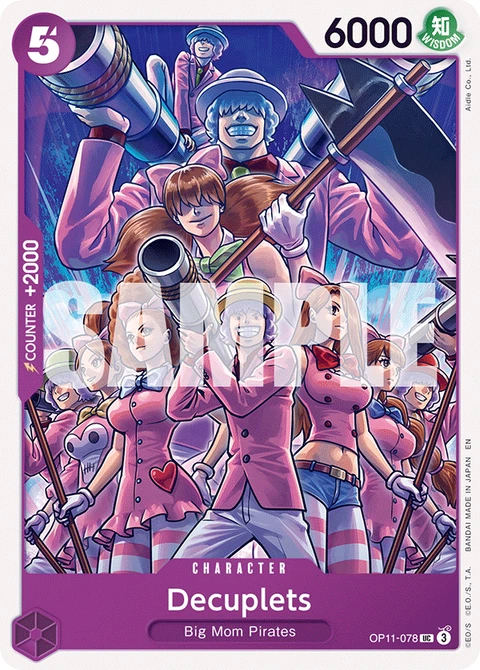 Decuplets - One Piece Card Game card