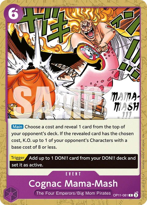 Cognac Mama-Mash - One Piece Card Game card