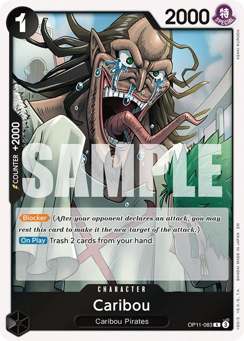 Caribou - One Piece Card Game card