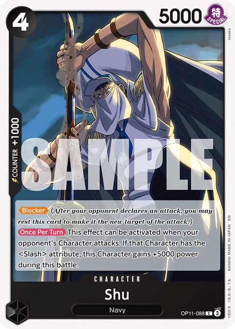 Shu - One Piece Card Game card