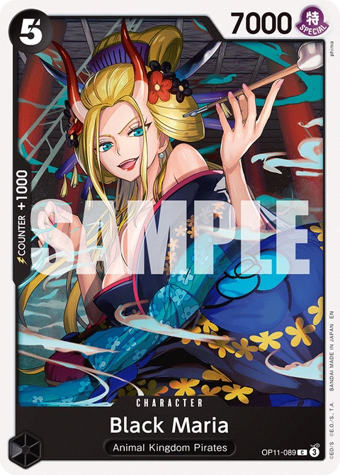 Black Maria - One Piece Card Game card
