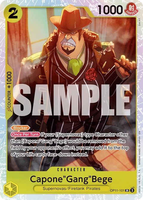 Capone"Gang"Bege - One Piece Card Game card