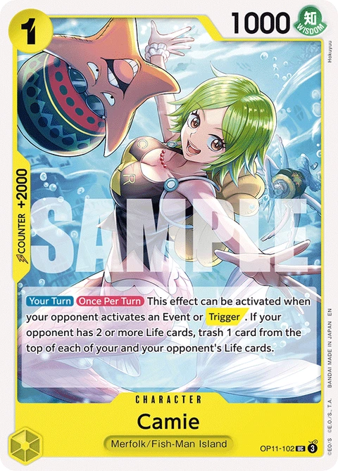 Camie - One Piece Card Game card