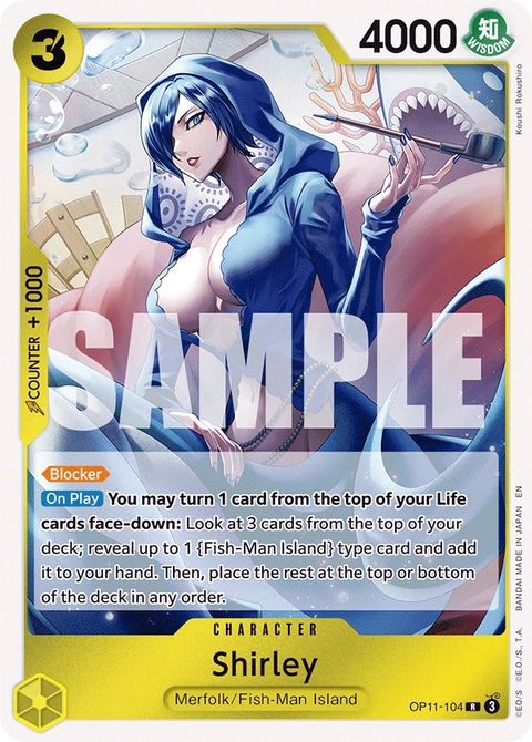 Shirley - One Piece Card Game card