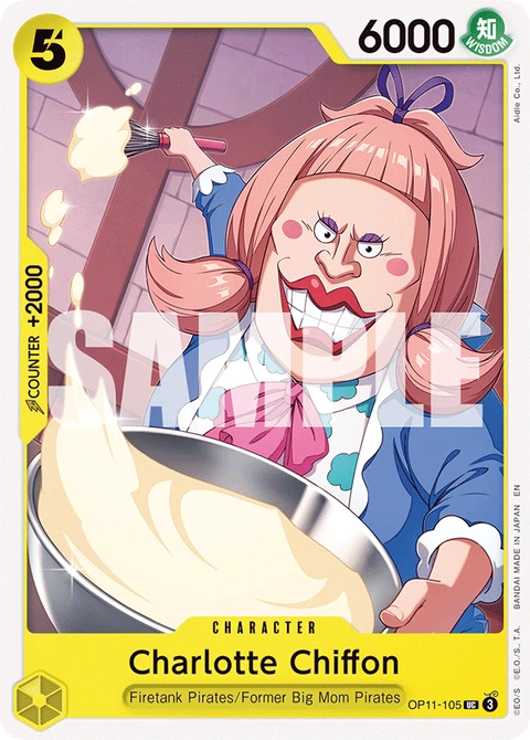 Charlotte Chiffon - One Piece Card Game card