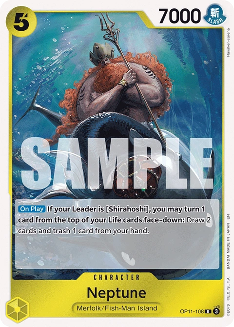 Neptune - One Piece Card Game card