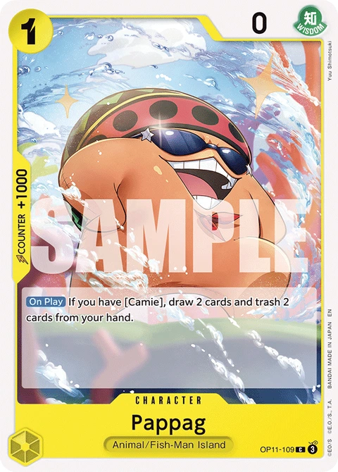 Pappag - One Piece Card Game card