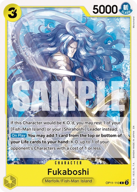 Fukaboshi - One Piece Card Game card