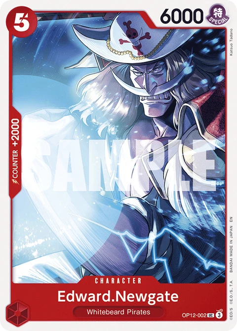 Edward.Newgate - One Piece Card Game card