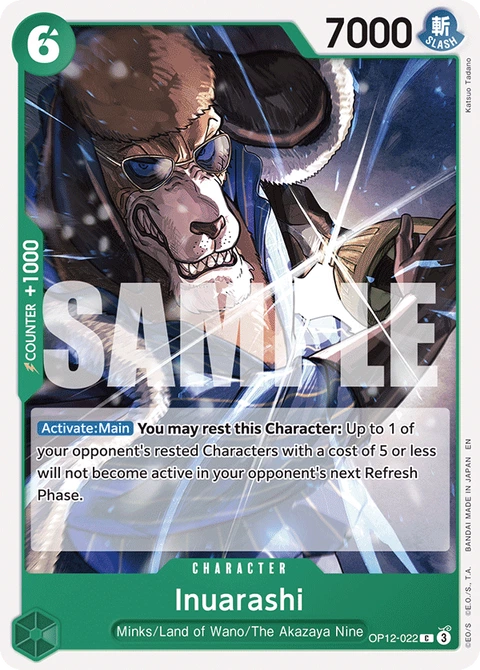 Inuarashi - One Piece Card Game card