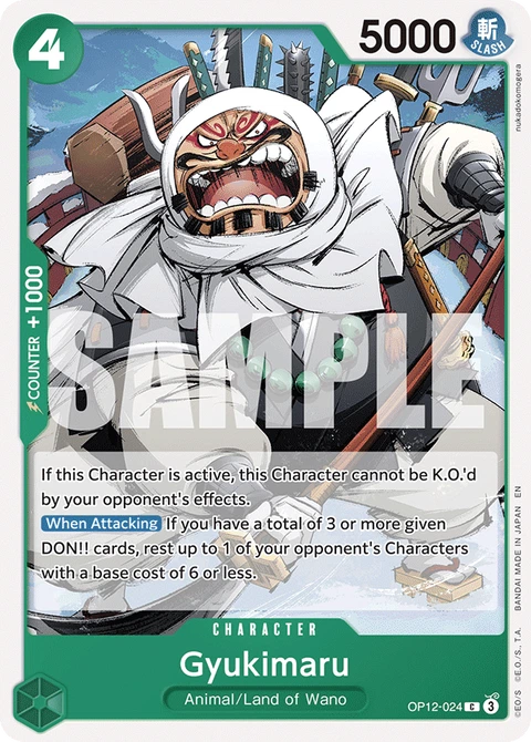 Gyukimaru - One Piece Card Game card