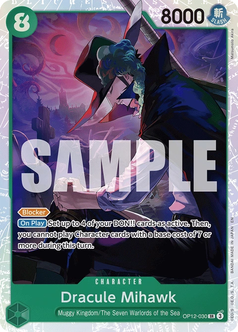 Dracule Mihawk - One Piece Card Game card