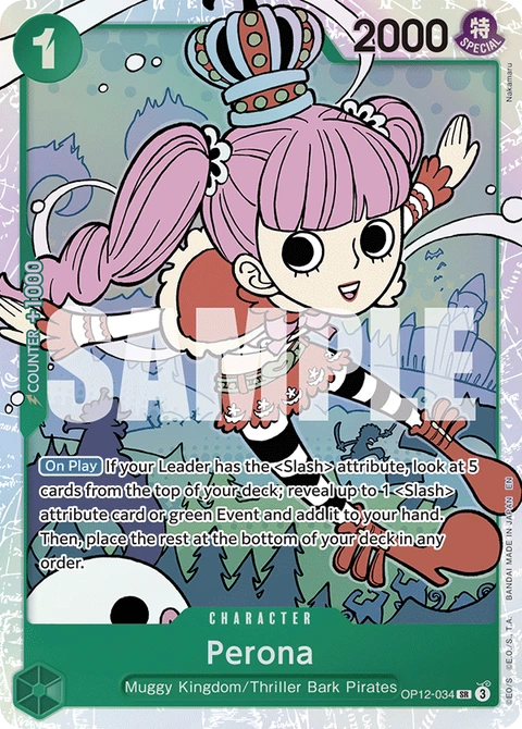 Perona - One Piece Card Game card