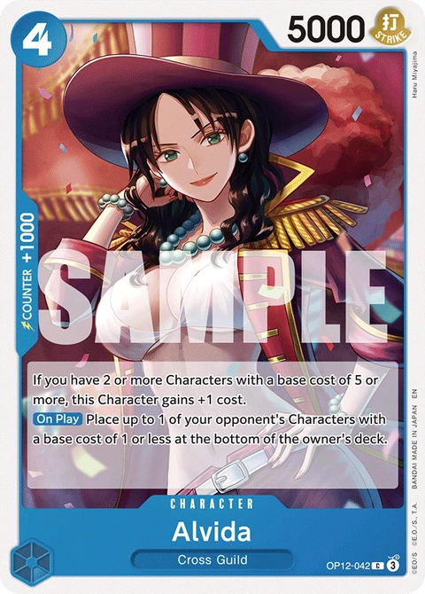 Alvida - One Piece Card Game card