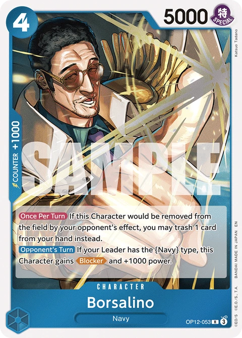 Borsalino - One Piece Card Game card