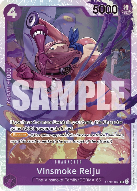 Vinsmoke Reiju - One Piece Card Game card